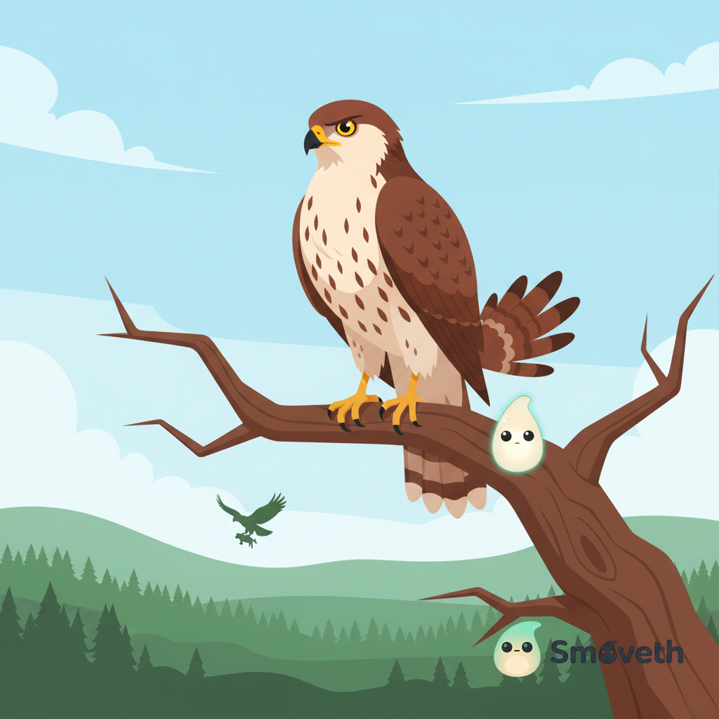 hawk Bild – Falke