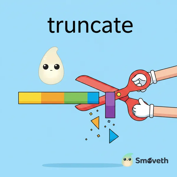 truncate 画像 - 切り捨てる